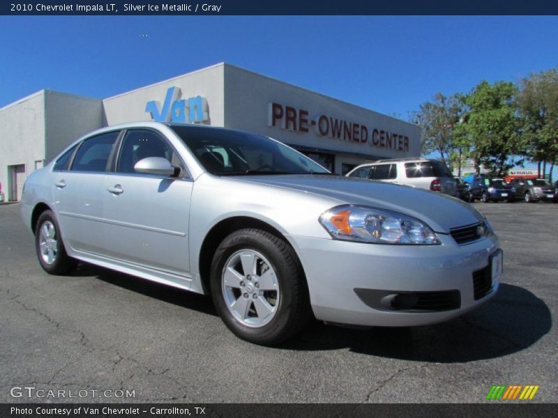 Silver Ice Metallic / Gray 2010 Chevrolet Impala LT