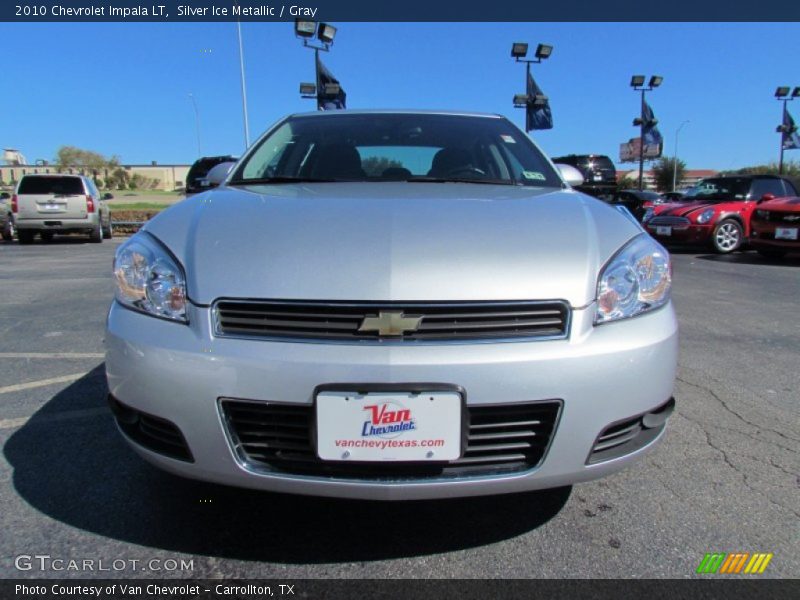 Silver Ice Metallic / Gray 2010 Chevrolet Impala LT