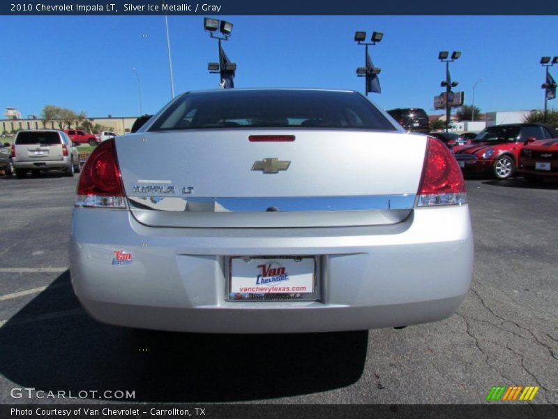 Silver Ice Metallic / Gray 2010 Chevrolet Impala LT