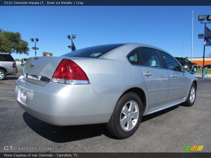 Silver Ice Metallic / Gray 2010 Chevrolet Impala LT