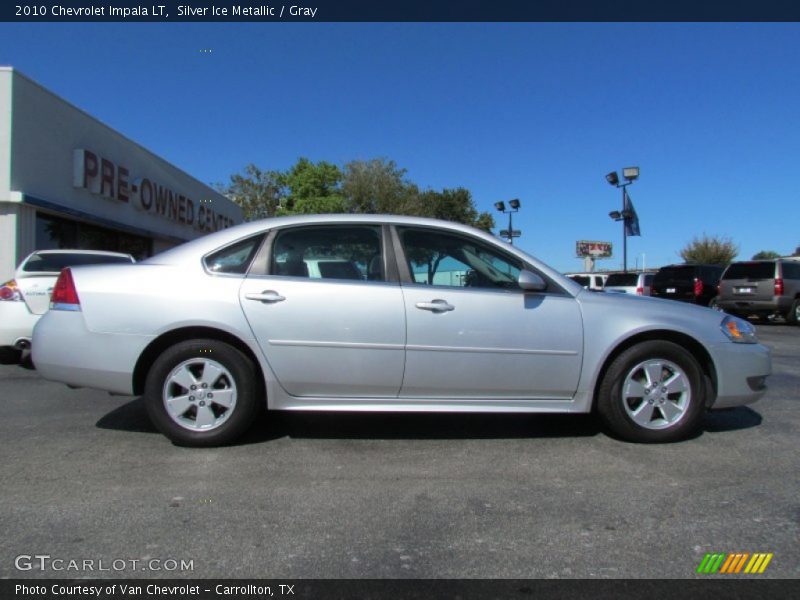 Silver Ice Metallic / Gray 2010 Chevrolet Impala LT