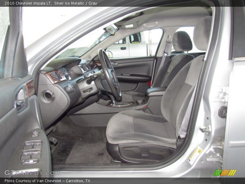 Silver Ice Metallic / Gray 2010 Chevrolet Impala LT