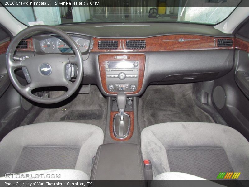 Silver Ice Metallic / Gray 2010 Chevrolet Impala LT
