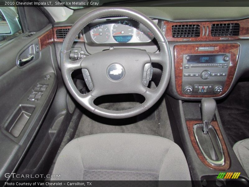 Silver Ice Metallic / Gray 2010 Chevrolet Impala LT