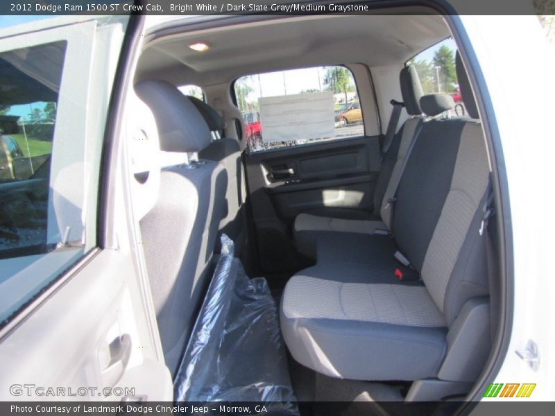 Bright White / Dark Slate Gray/Medium Graystone 2012 Dodge Ram 1500 ST Crew Cab