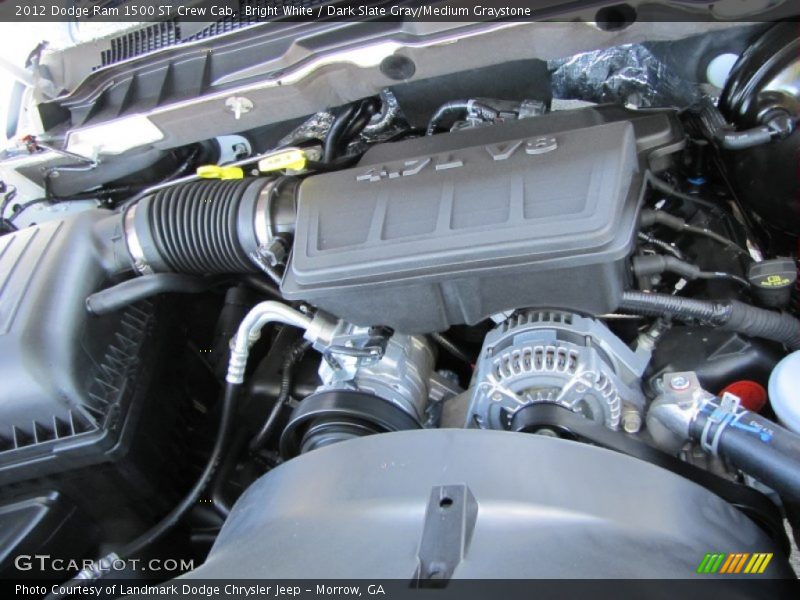  2012 Ram 1500 ST Crew Cab Engine - 4.7 Liter SOHC 16-Valve Flex-Fuel V8