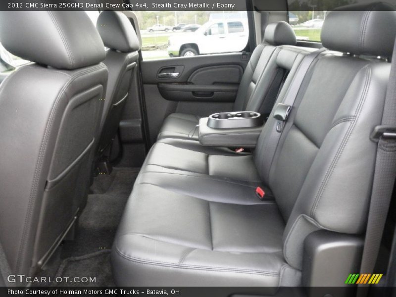  2012 Sierra 2500HD Denali Crew Cab 4x4 Ebony Interior