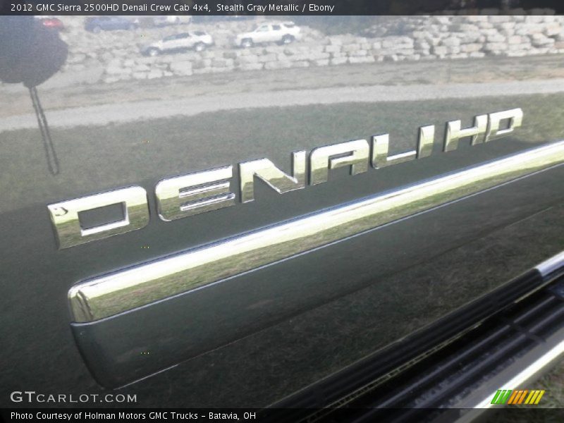 Stealth Gray Metallic / Ebony 2012 GMC Sierra 2500HD Denali Crew Cab 4x4