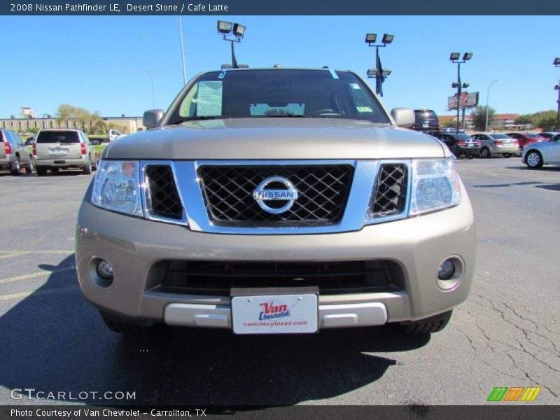 Desert Stone / Cafe Latte 2008 Nissan Pathfinder LE