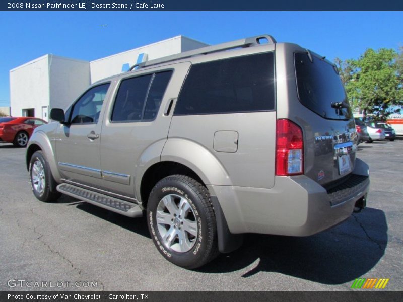 Desert Stone / Cafe Latte 2008 Nissan Pathfinder LE