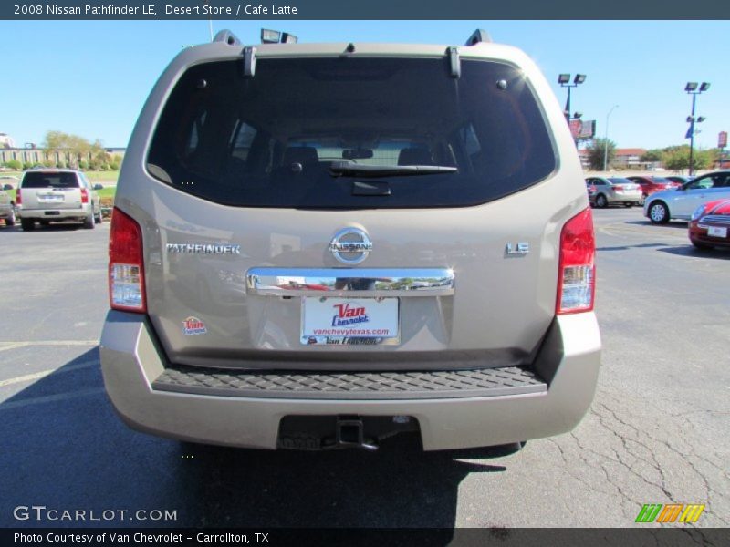 Desert Stone / Cafe Latte 2008 Nissan Pathfinder LE