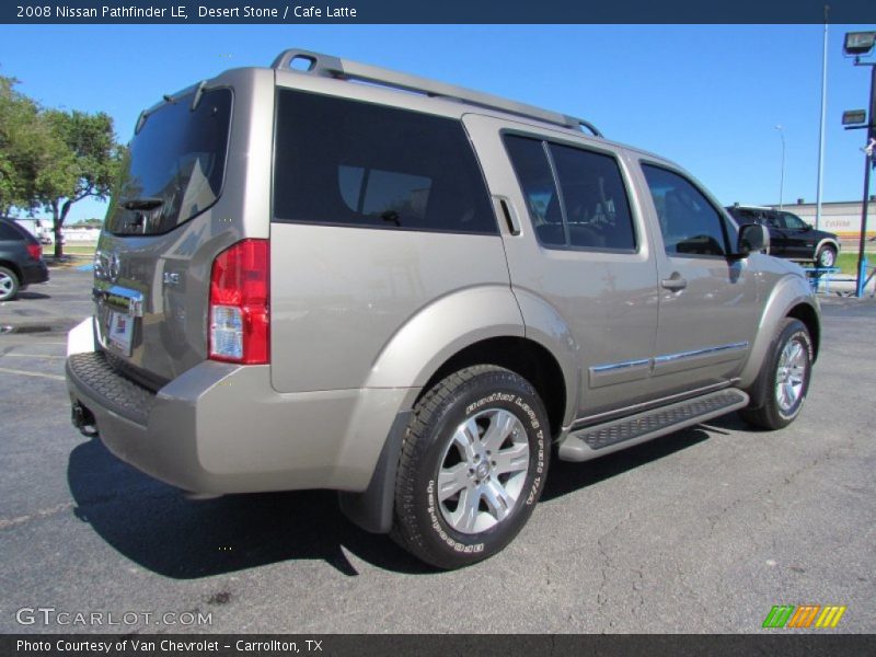 Desert Stone / Cafe Latte 2008 Nissan Pathfinder LE