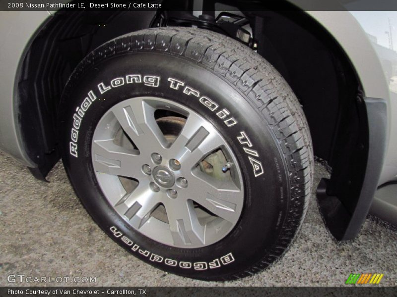 Desert Stone / Cafe Latte 2008 Nissan Pathfinder LE