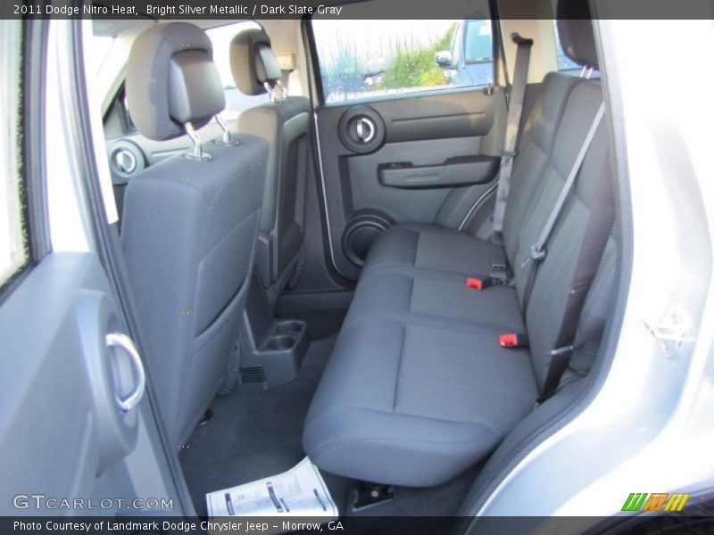 Bright Silver Metallic / Dark Slate Gray 2011 Dodge Nitro Heat