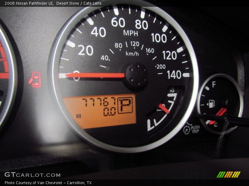 Desert Stone / Cafe Latte 2008 Nissan Pathfinder LE