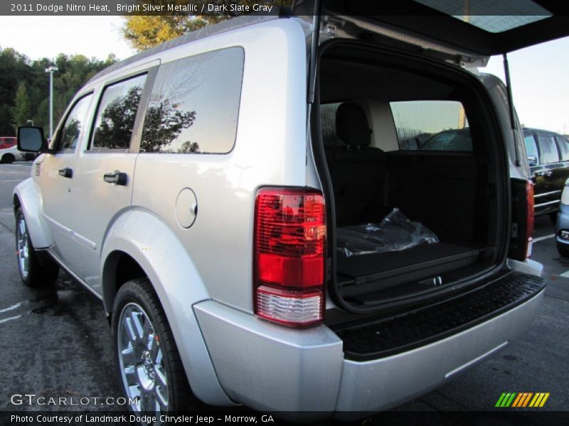 Bright Silver Metallic / Dark Slate Gray 2011 Dodge Nitro Heat