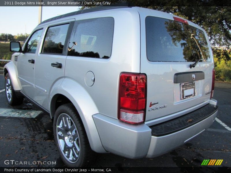 Bright Silver Metallic / Dark Slate Gray 2011 Dodge Nitro Heat