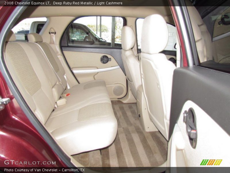 Deep Ruby Red Metallic / Light Cashmere 2008 Chevrolet Equinox LT
