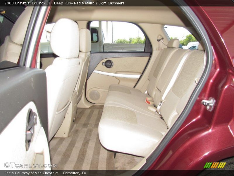 Deep Ruby Red Metallic / Light Cashmere 2008 Chevrolet Equinox LT