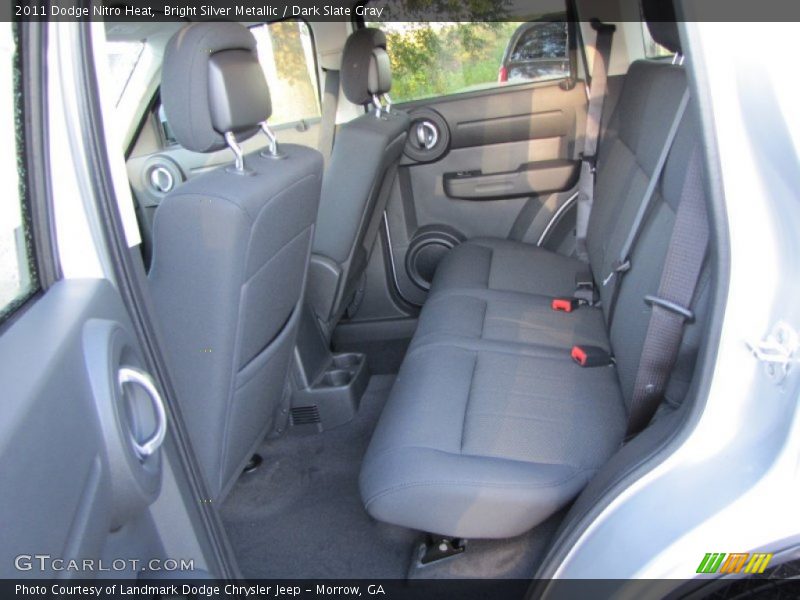 Bright Silver Metallic / Dark Slate Gray 2011 Dodge Nitro Heat