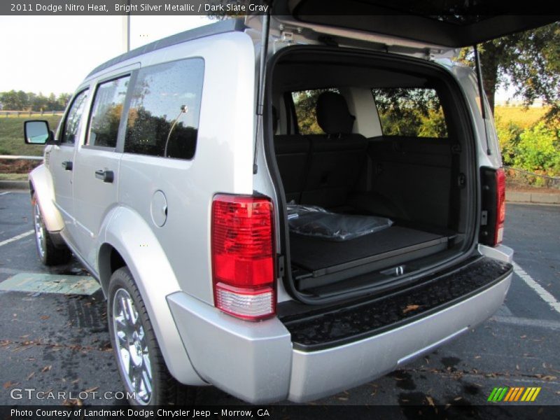 Bright Silver Metallic / Dark Slate Gray 2011 Dodge Nitro Heat
