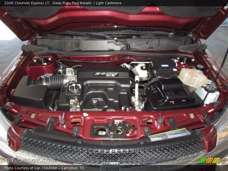 Deep Ruby Red Metallic / Light Cashmere 2008 Chevrolet Equinox LT