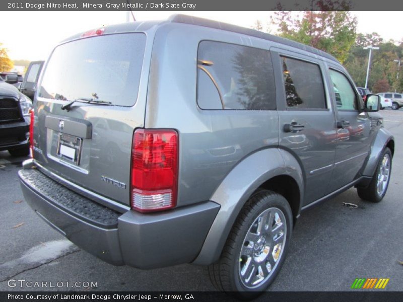 Mineral Gray Metallic / Dark Slate Gray 2011 Dodge Nitro Heat
