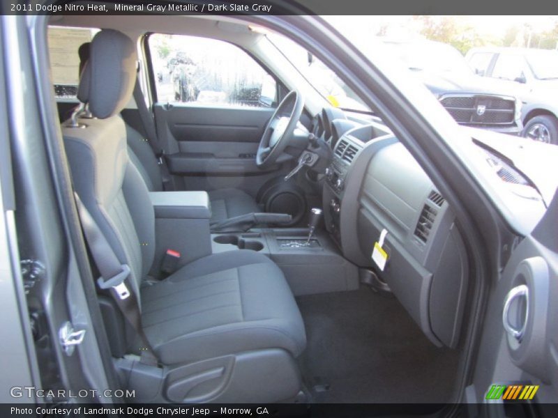Mineral Gray Metallic / Dark Slate Gray 2011 Dodge Nitro Heat