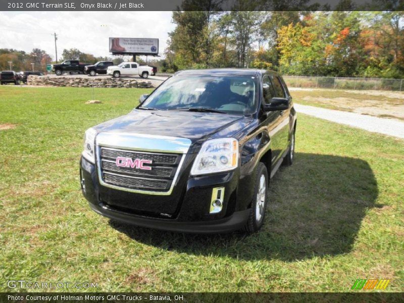 Onyx Black / Jet Black 2012 GMC Terrain SLE