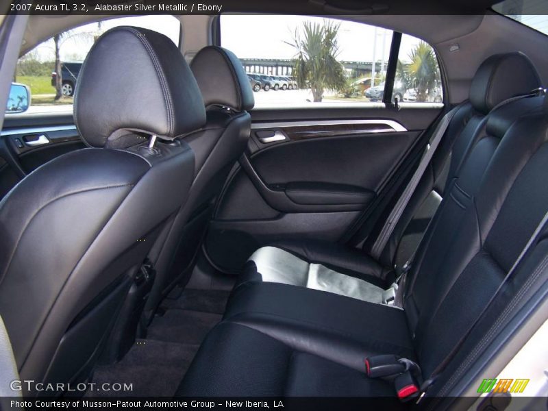 Alabaster Silver Metallic / Ebony 2007 Acura TL 3.2