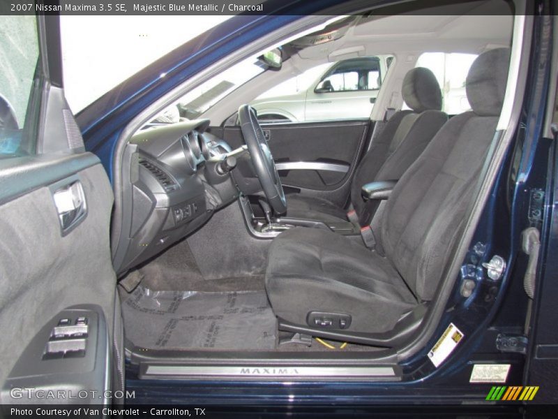 Majestic Blue Metallic / Charcoal 2007 Nissan Maxima 3.5 SE