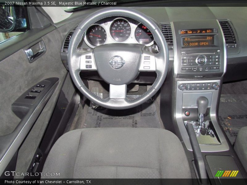 Majestic Blue Metallic / Charcoal 2007 Nissan Maxima 3.5 SE