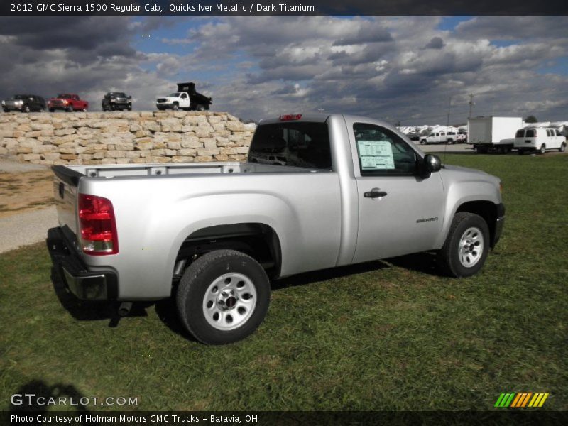  2012 Sierra 1500 Regular Cab Quicksilver Metallic