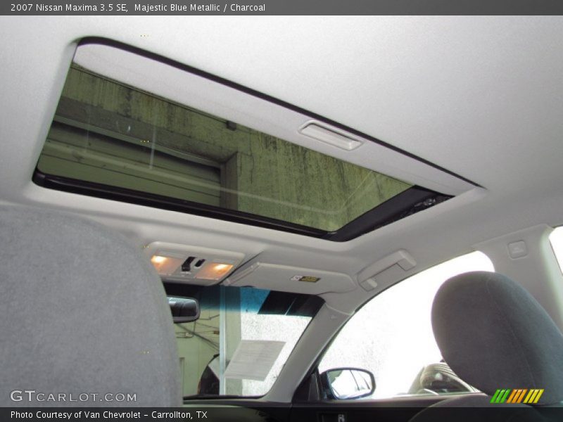 Majestic Blue Metallic / Charcoal 2007 Nissan Maxima 3.5 SE