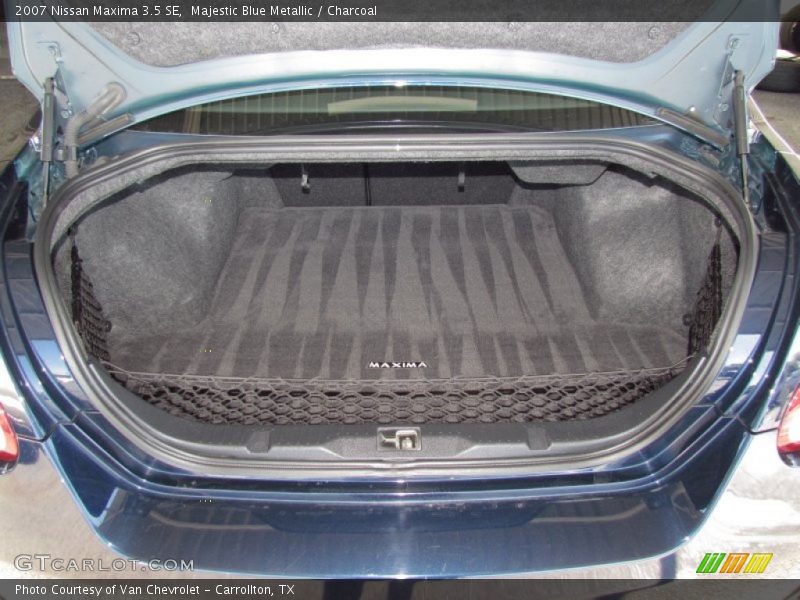 Majestic Blue Metallic / Charcoal 2007 Nissan Maxima 3.5 SE
