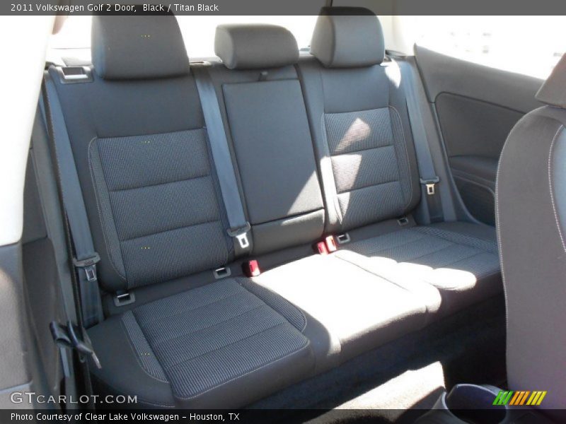 Black / Titan Black 2011 Volkswagen Golf 2 Door