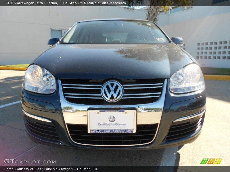 Blue Graphite Metallic / Latte Macchiato 2010 Volkswagen Jetta S Sedan