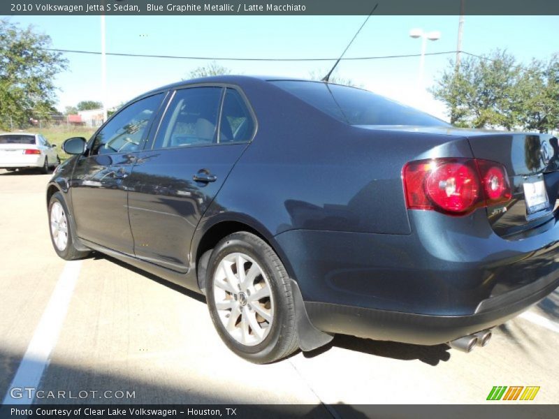 Blue Graphite Metallic / Latte Macchiato 2010 Volkswagen Jetta S Sedan
