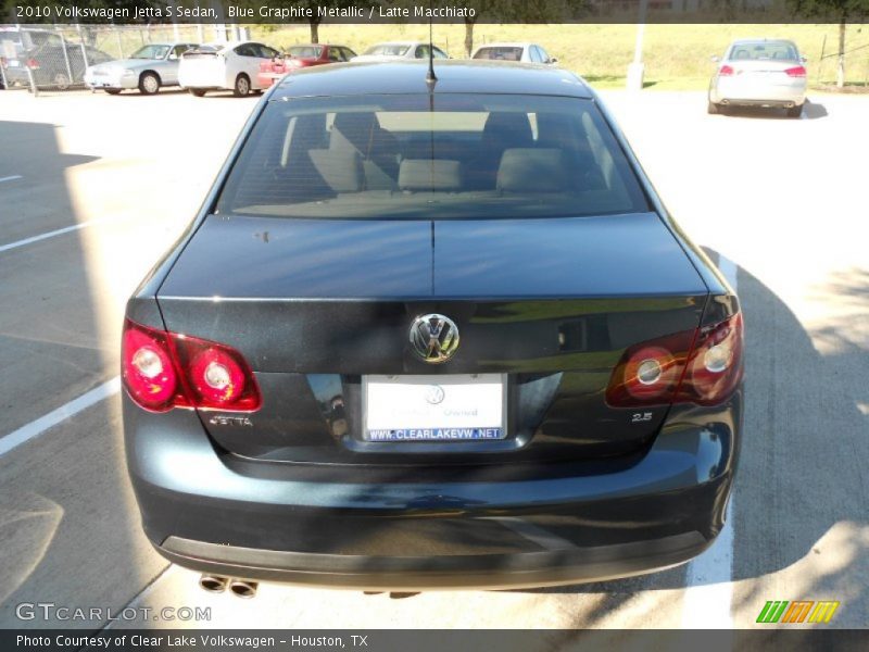 Blue Graphite Metallic / Latte Macchiato 2010 Volkswagen Jetta S Sedan