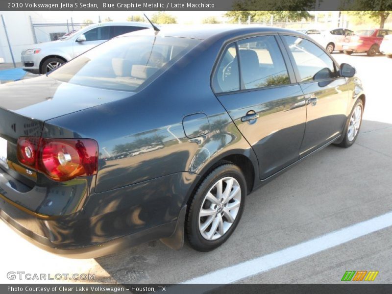 Blue Graphite Metallic / Latte Macchiato 2010 Volkswagen Jetta S Sedan