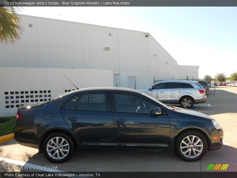 Blue Graphite Metallic / Latte Macchiato 2010 Volkswagen Jetta S Sedan