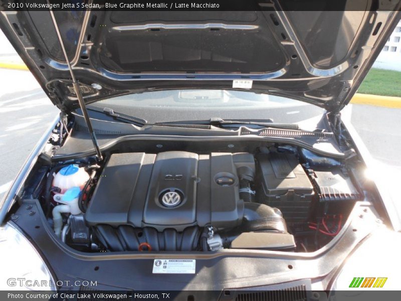 Blue Graphite Metallic / Latte Macchiato 2010 Volkswagen Jetta S Sedan