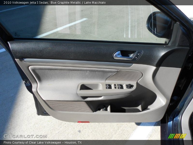 Blue Graphite Metallic / Latte Macchiato 2010 Volkswagen Jetta S Sedan