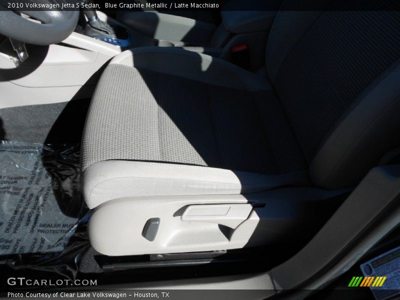 Blue Graphite Metallic / Latte Macchiato 2010 Volkswagen Jetta S Sedan