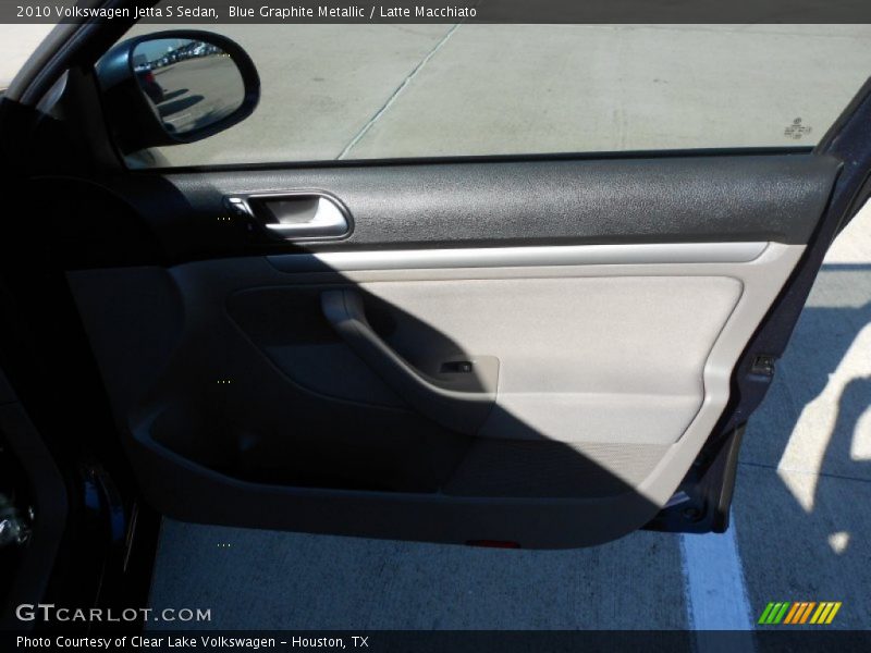 Blue Graphite Metallic / Latte Macchiato 2010 Volkswagen Jetta S Sedan