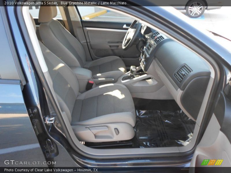 Blue Graphite Metallic / Latte Macchiato 2010 Volkswagen Jetta S Sedan