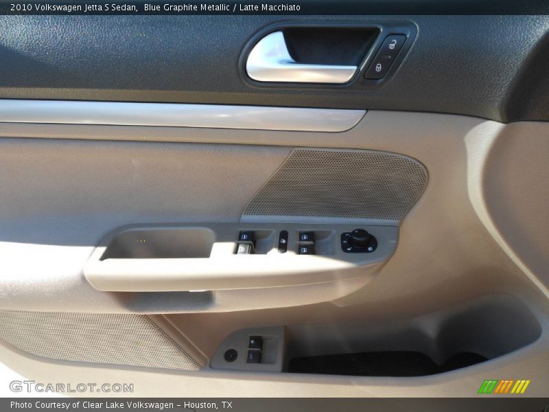 Blue Graphite Metallic / Latte Macchiato 2010 Volkswagen Jetta S Sedan