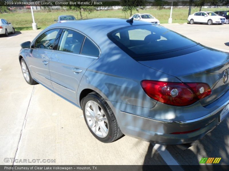 Eismeer Blue Metallic / Black 2009 Volkswagen CC Luxury