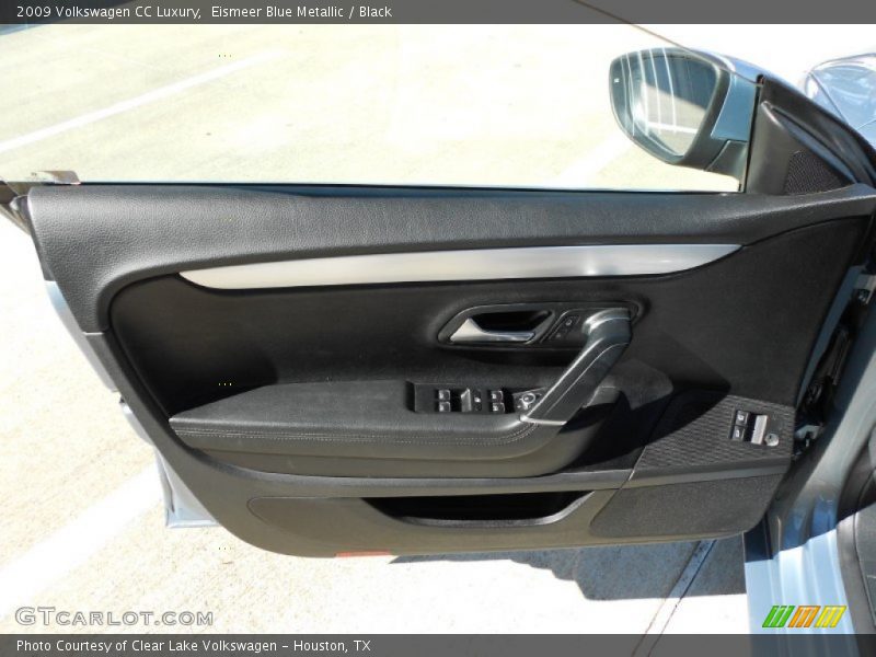 Eismeer Blue Metallic / Black 2009 Volkswagen CC Luxury