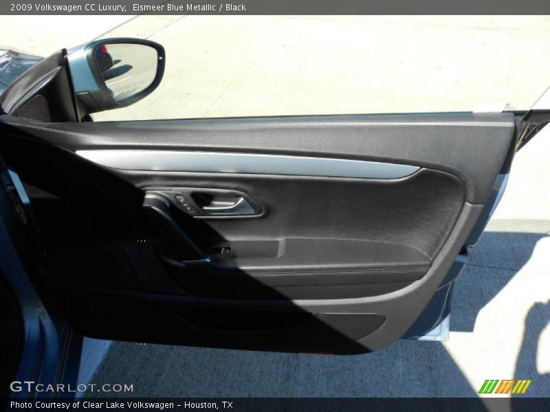 Eismeer Blue Metallic / Black 2009 Volkswagen CC Luxury